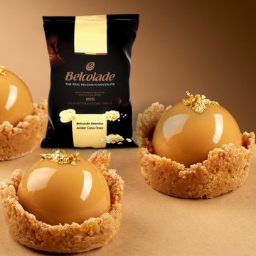 CIOCCOLATO BIANCO AMBER CACAO-TRACE KG 4